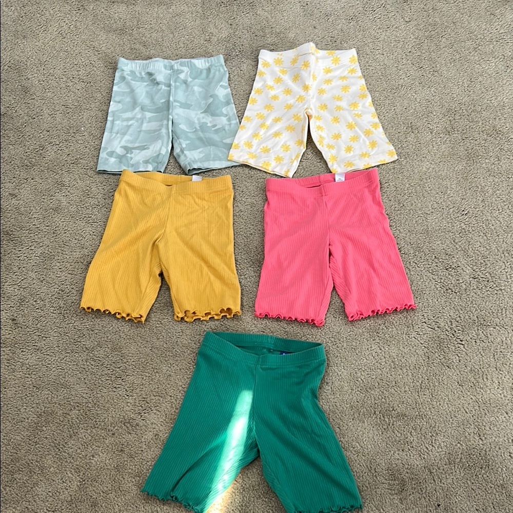 Kids Colorful Shorts Set